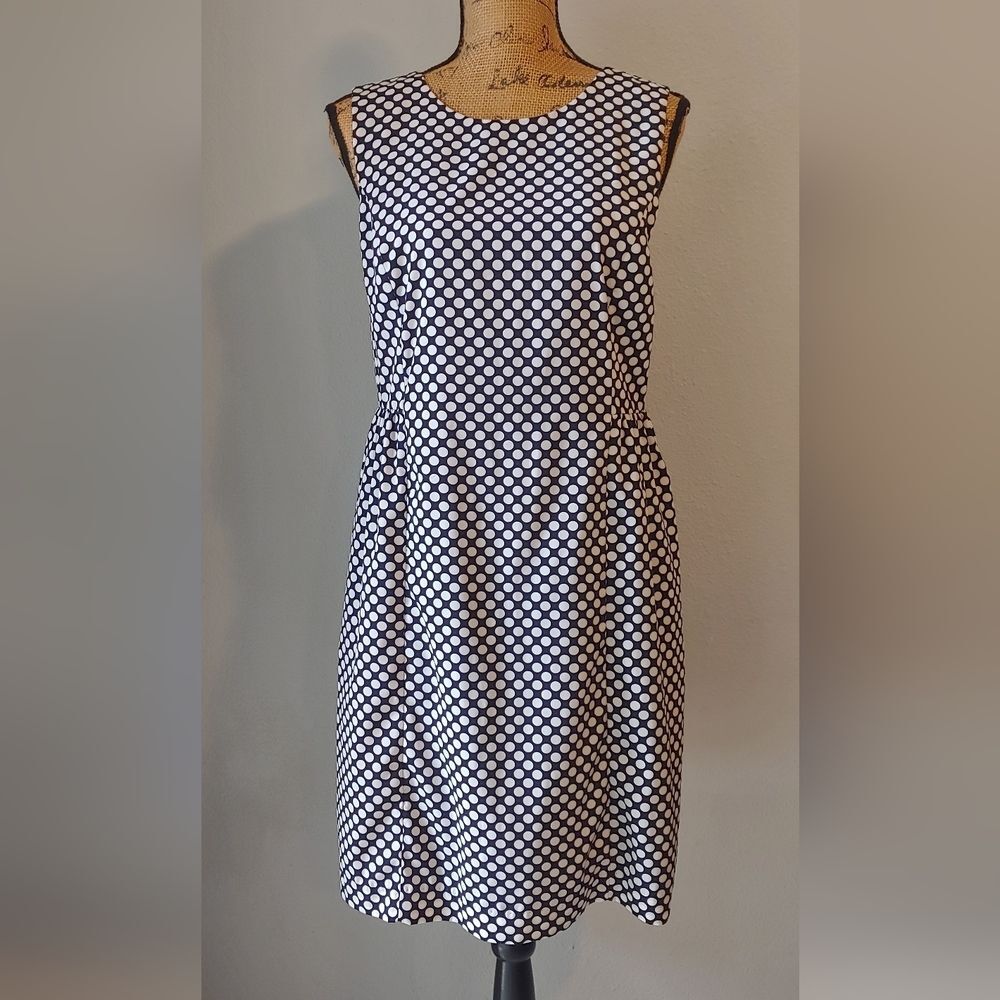 GAP Pamela Polka Dot Dress Sz 10